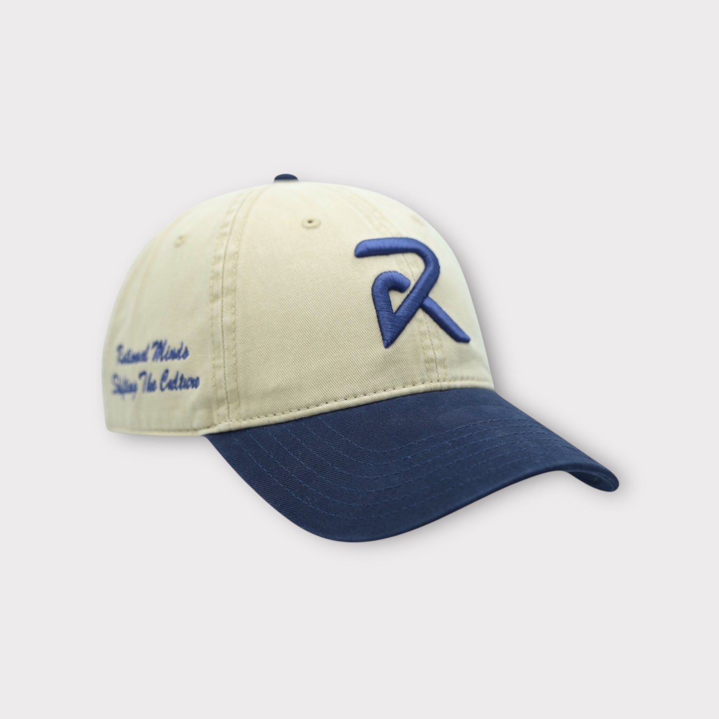 Rational Minded Vintage Cap|Blue + Cream