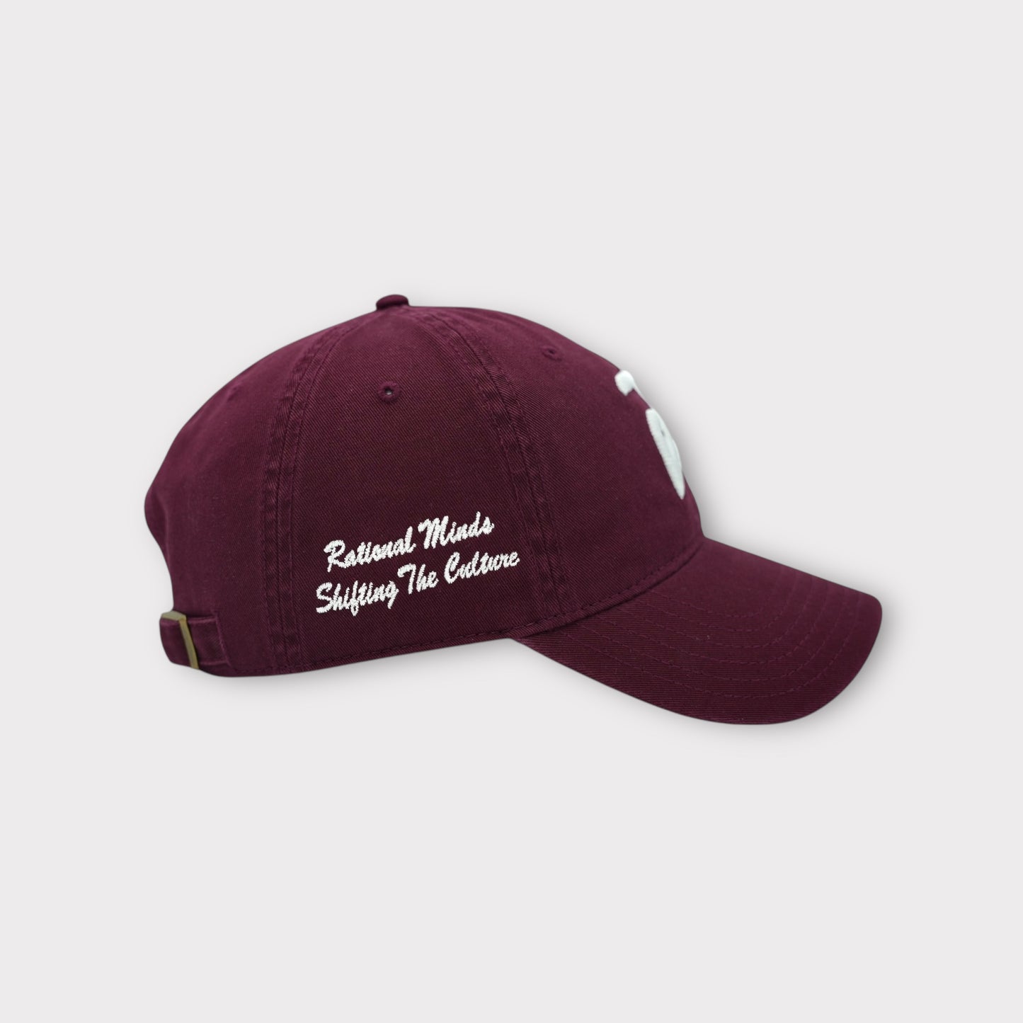 Rational Minded Baseball Cap|Maroon