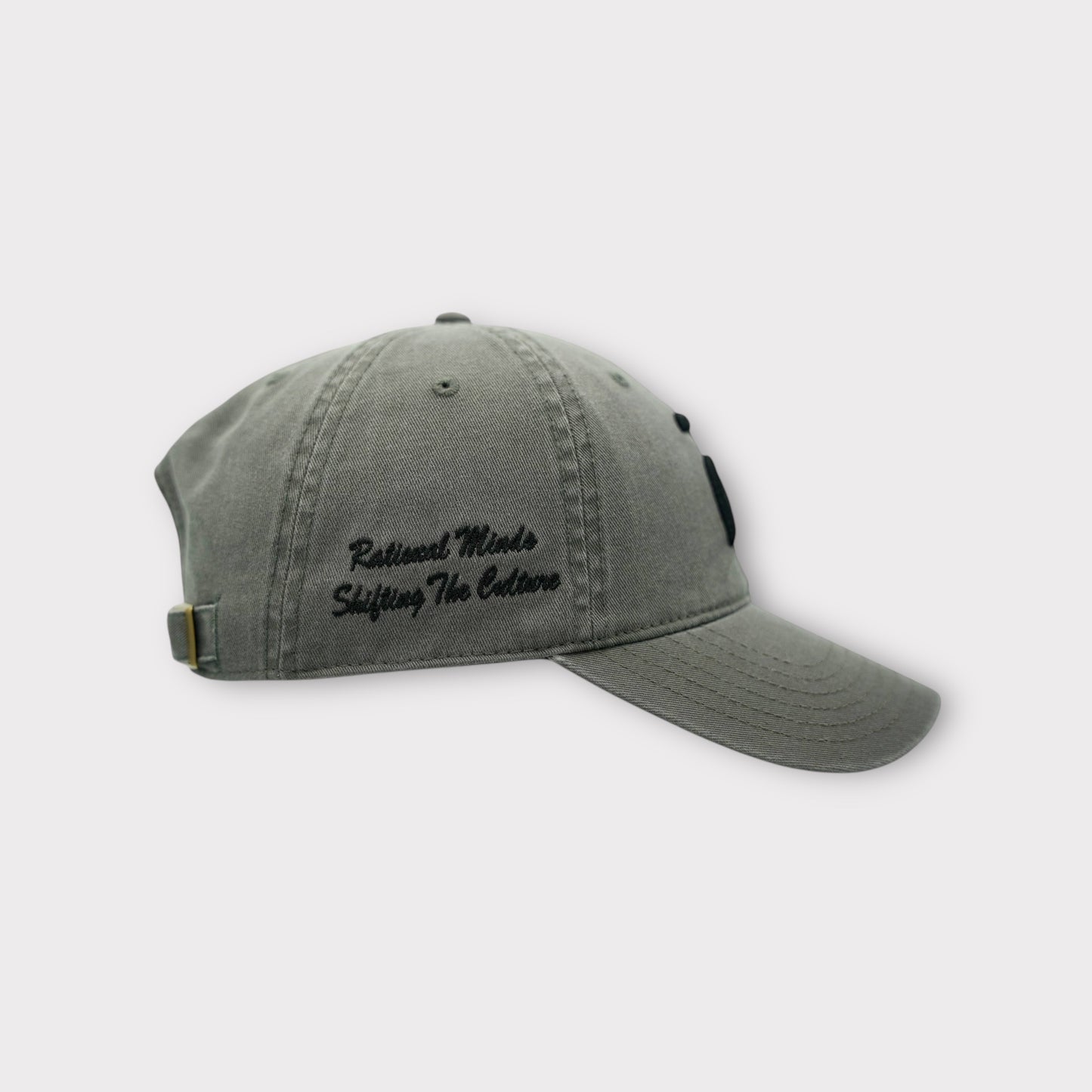 Rational Minded Baseball Cap|Grey + Black