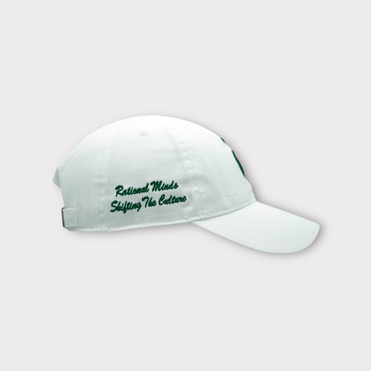 Rational Minded Baseball Cap|White + Green