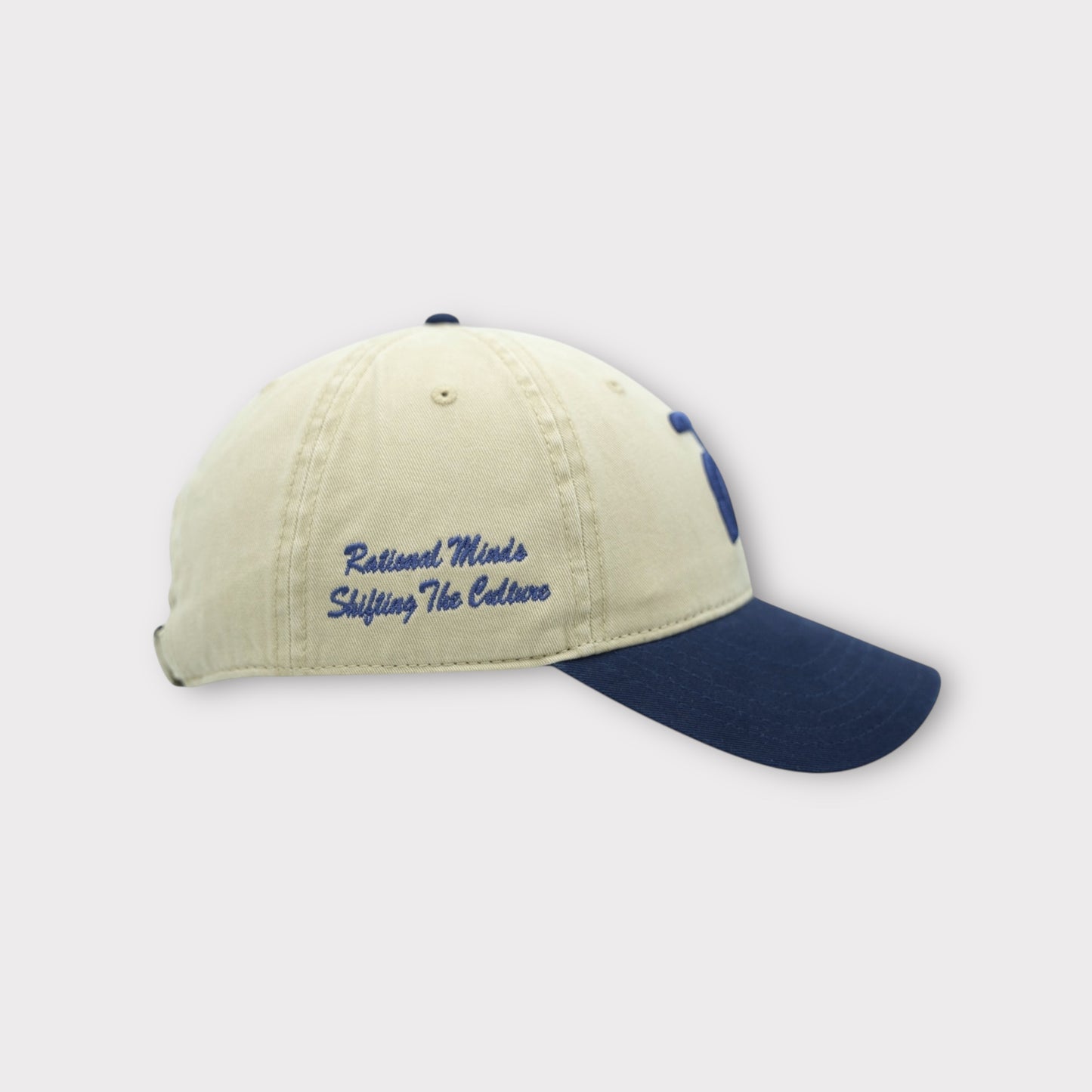 Rational Minded Vintage Cap|Blue + Cream