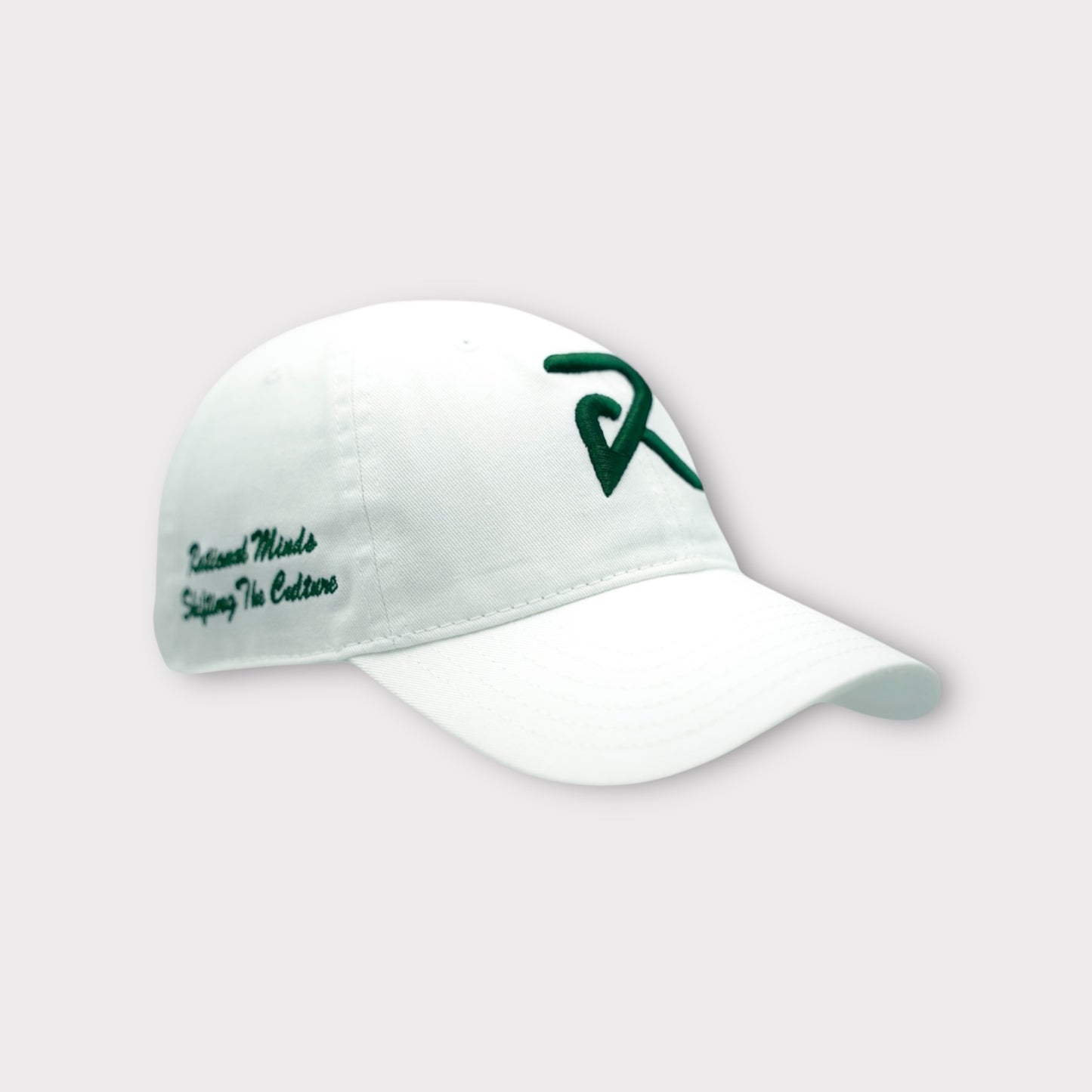 Rational Minded Baseball Cap|White + Green