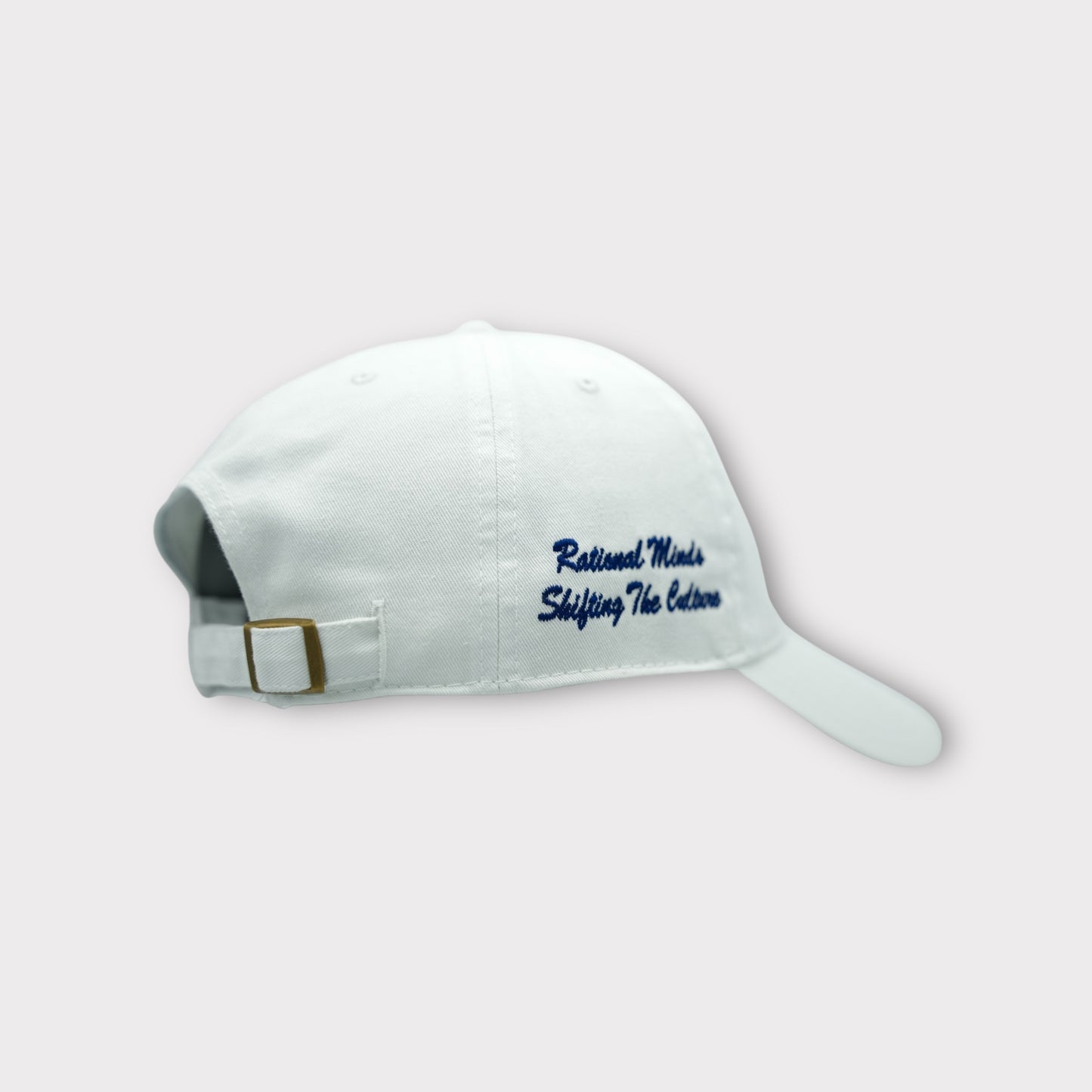 Rational Minded Baseball Cap|White + Navy