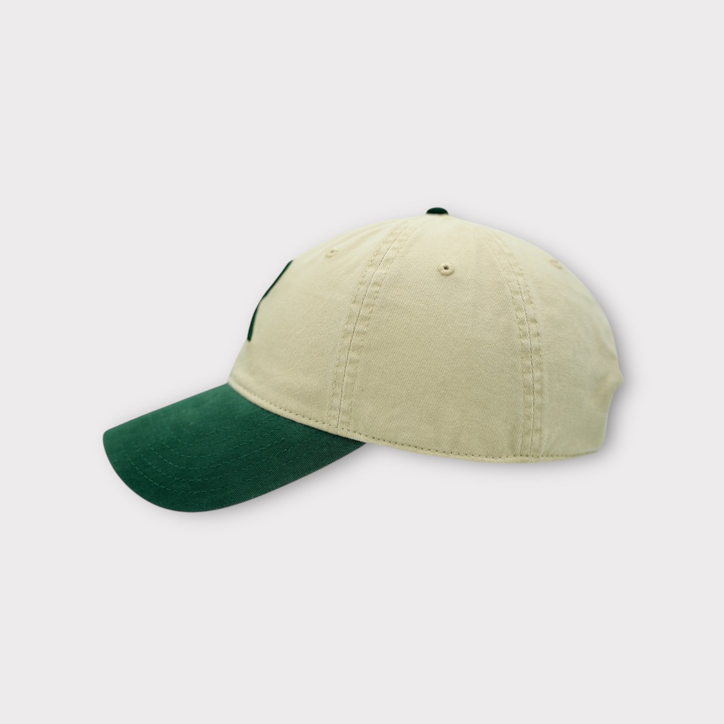 Rational Minded Vintage Cap|Green + Cream