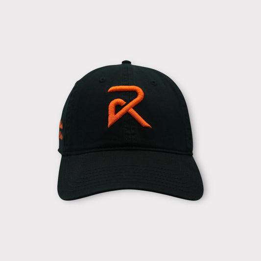 Rational Minded Baseball Cap|Black + Orange